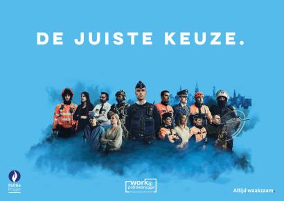 nieuwe HR-campagne Politie Brugge