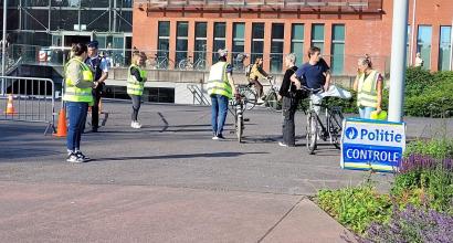 controle fietsers